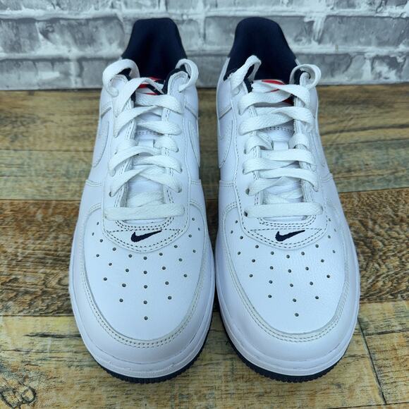 Nike Air Force 1 Low Retro White Puerto Rico CJ1386 100 Men\'s Size 6.5 New Rare